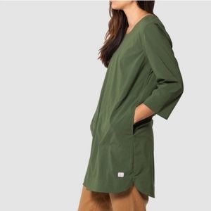 Topo Designs Women's Green Tunic Top